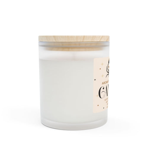 Cancer Sea Minerals Zodiac Candle - 11oz Frosted Glass Aromatherapy