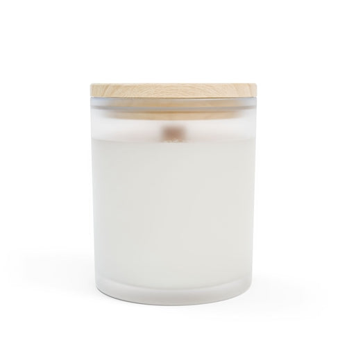 Capricorn Fraser Fir Frosted Glass Candle 11oz | Zodiac Decor,